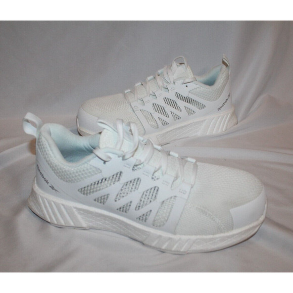 NIB Reebok Work Women's Fusion Flexweave Cage Work Boots White Sz 10‎ - Picture 3 of 6